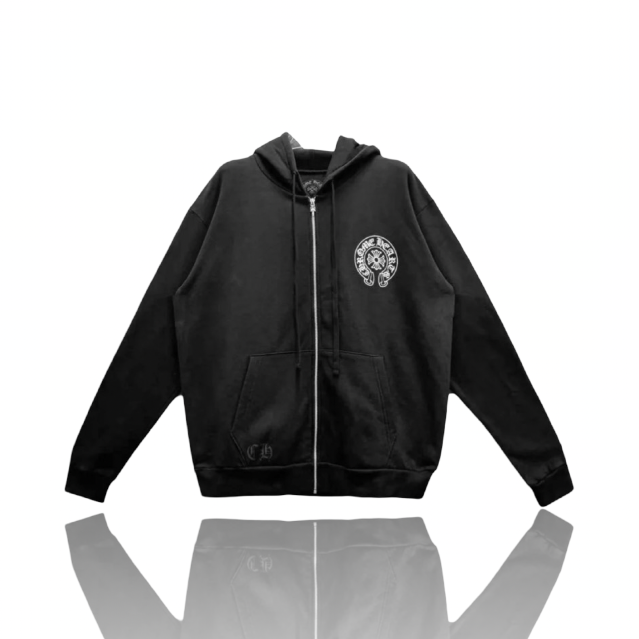 Chrome Hearts Miami Black Zip Up