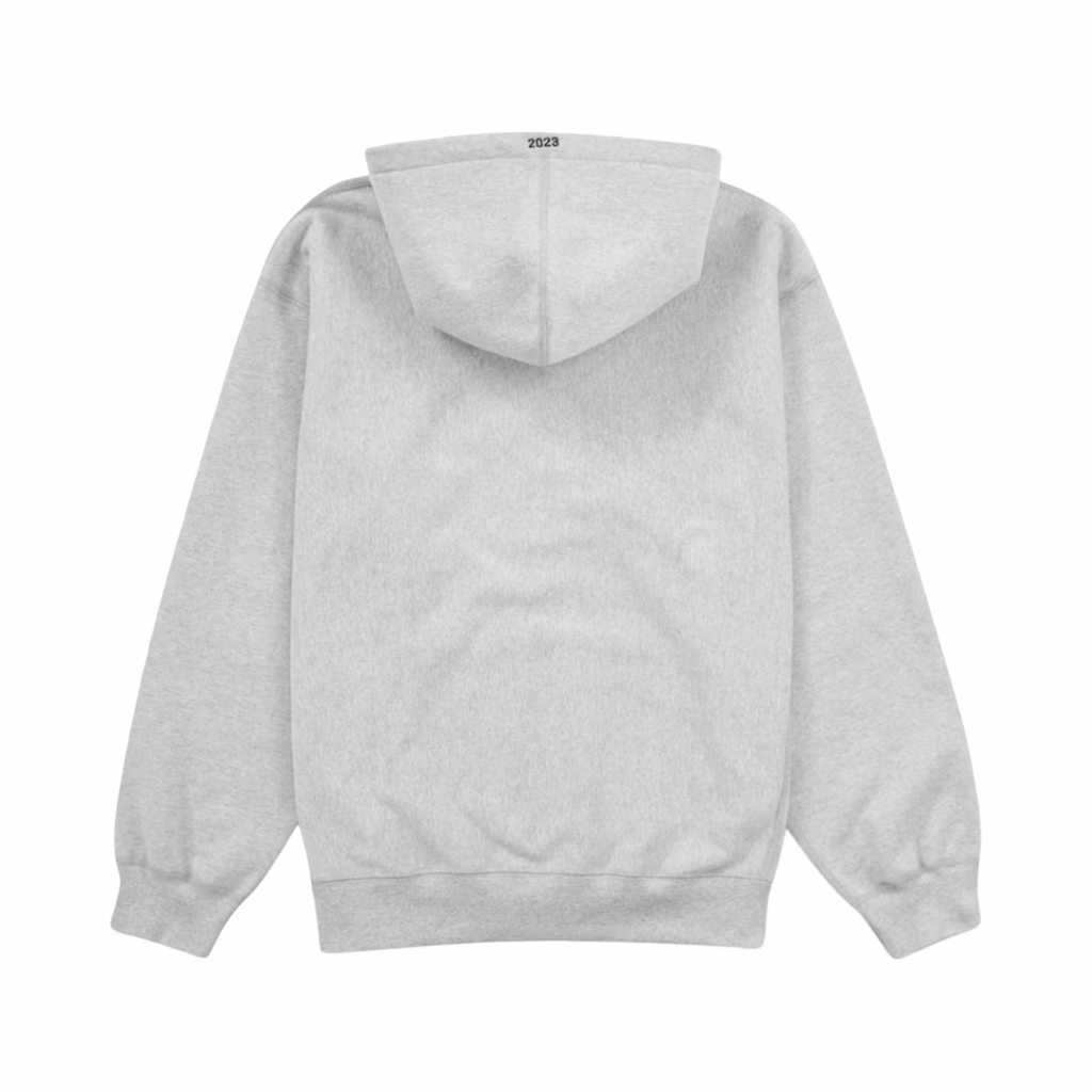 Supreme Motin Logo Hooded Sweatshirt (SS23) Heather Grey