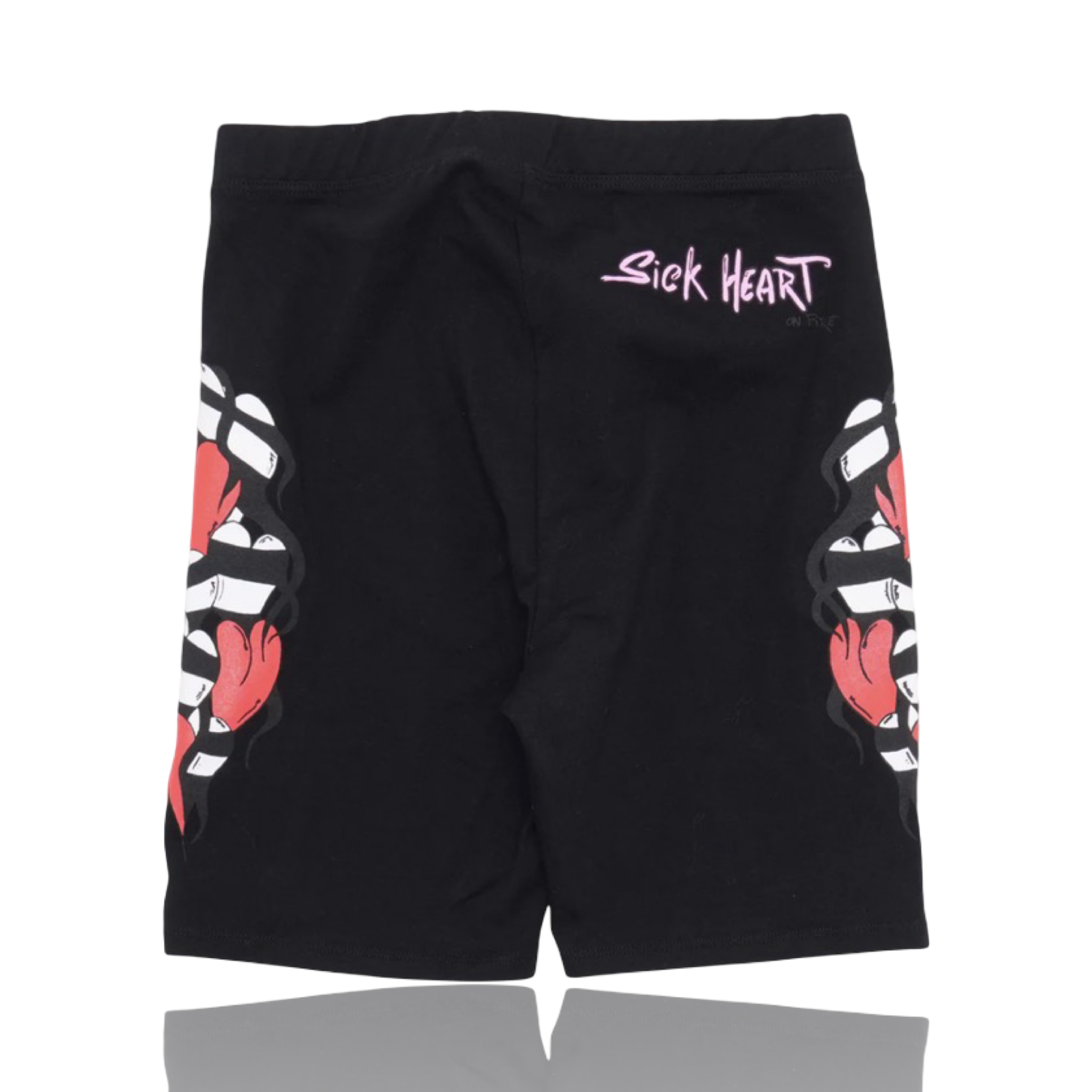 Chrome Hearts Sick Heart Biker Shorts