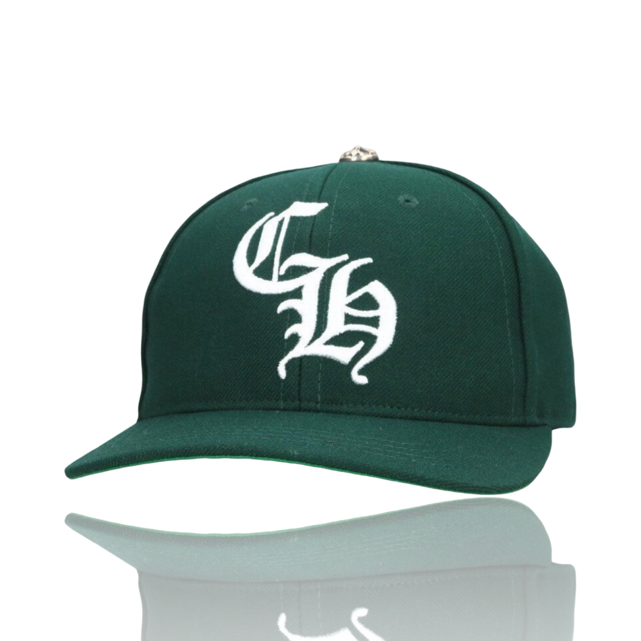 Chrome Hearts Baseball Cap Green/White