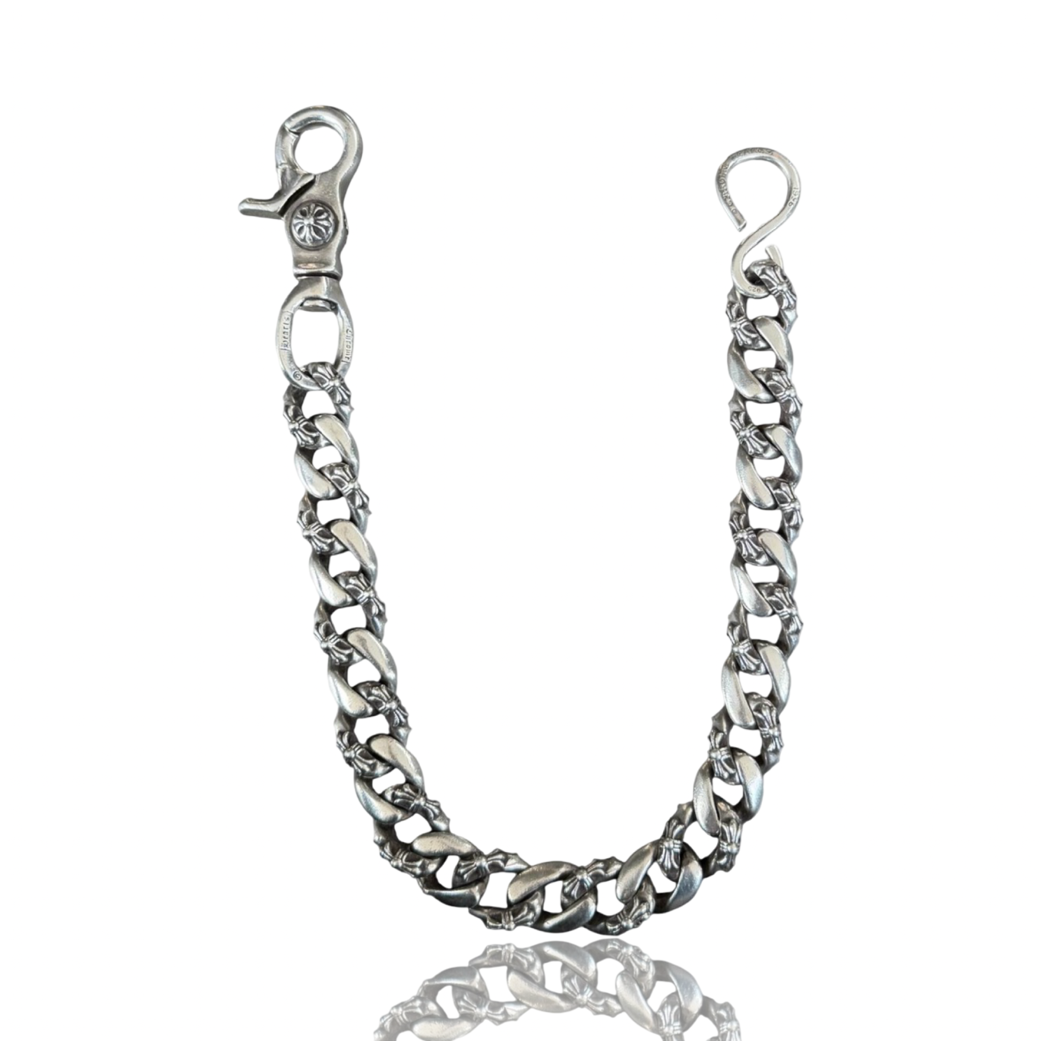 Chrome Hearts Fancy Cuban Link Wallet Chain 15"