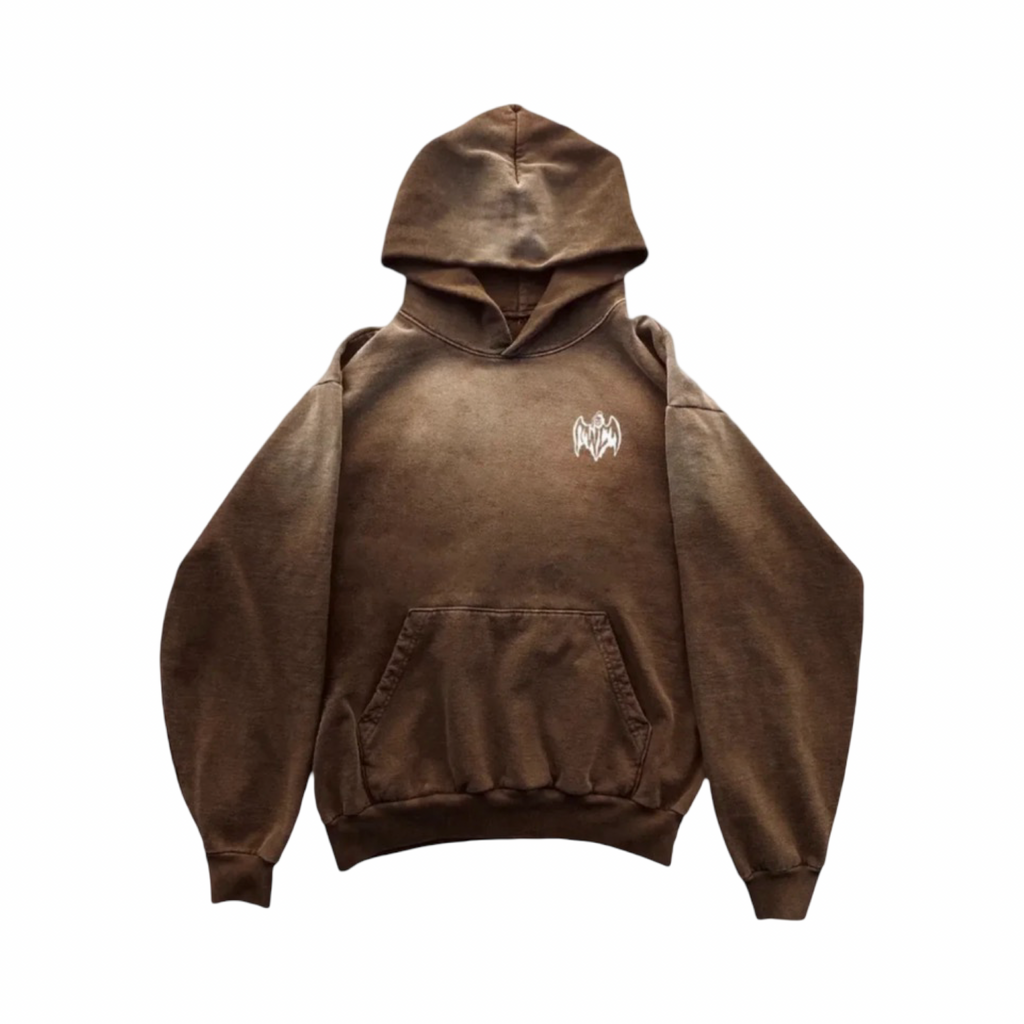 Warren Lotas Promised Land Hoodie Faded Brown