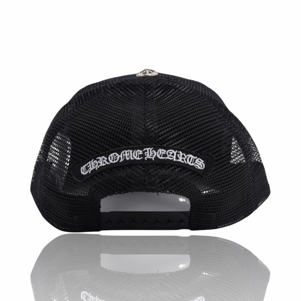 Chrome Hearts Leather Triple Cross Trucker Camo