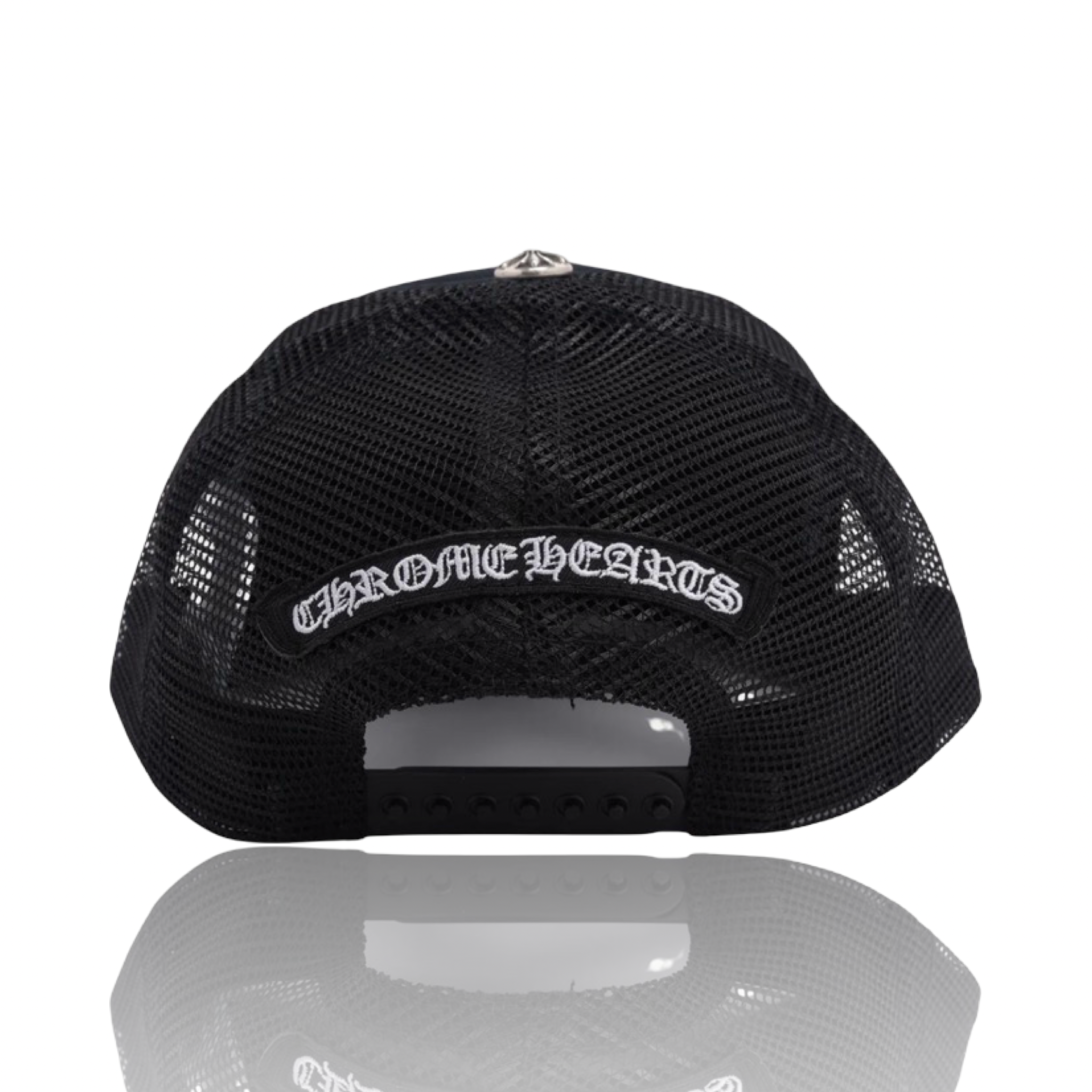 Chrome Hearts Leather Triple Cross Trucker Camo