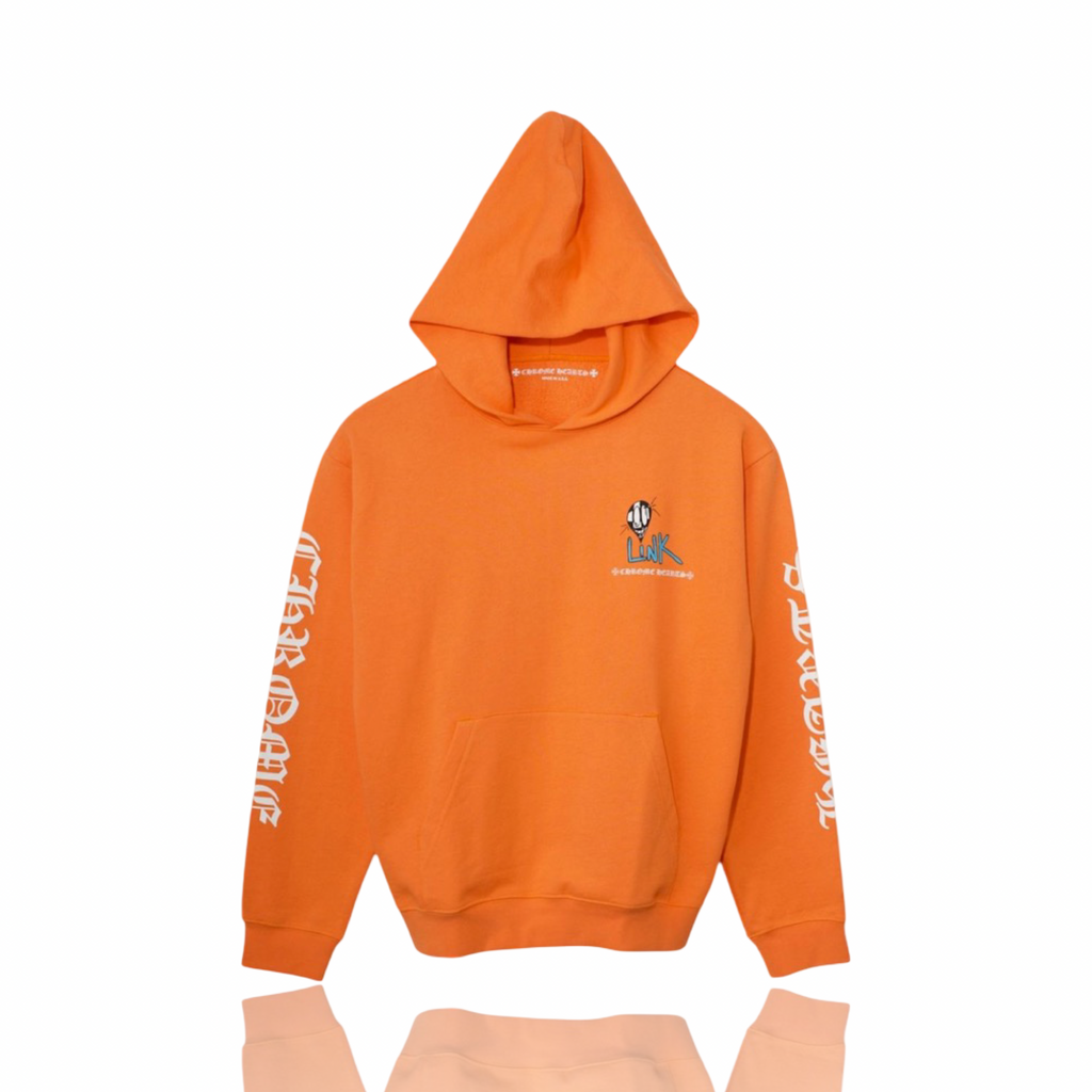 Chrome Hearts Matty Boy Link & Build Hoodie Orange