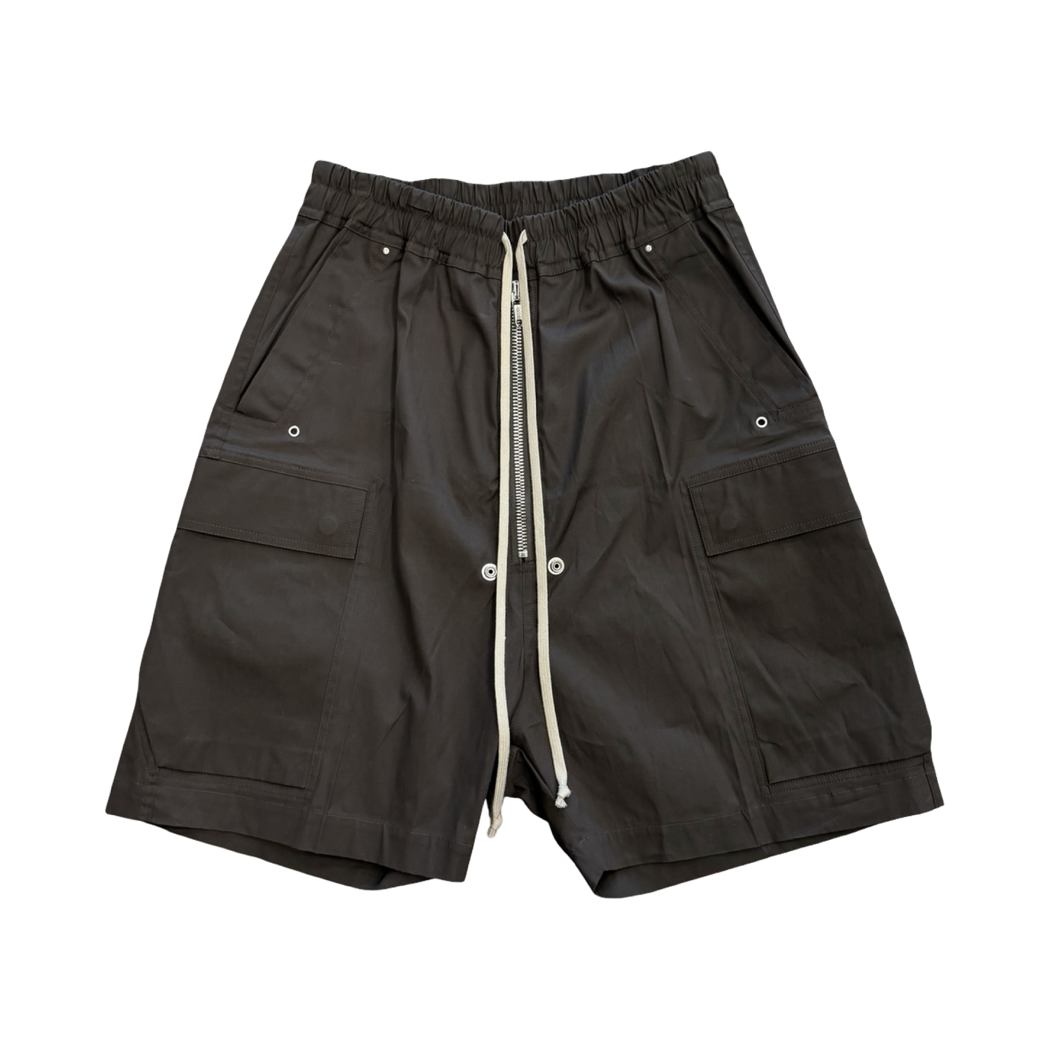 Rick Owens Cargobela Shorts Brown