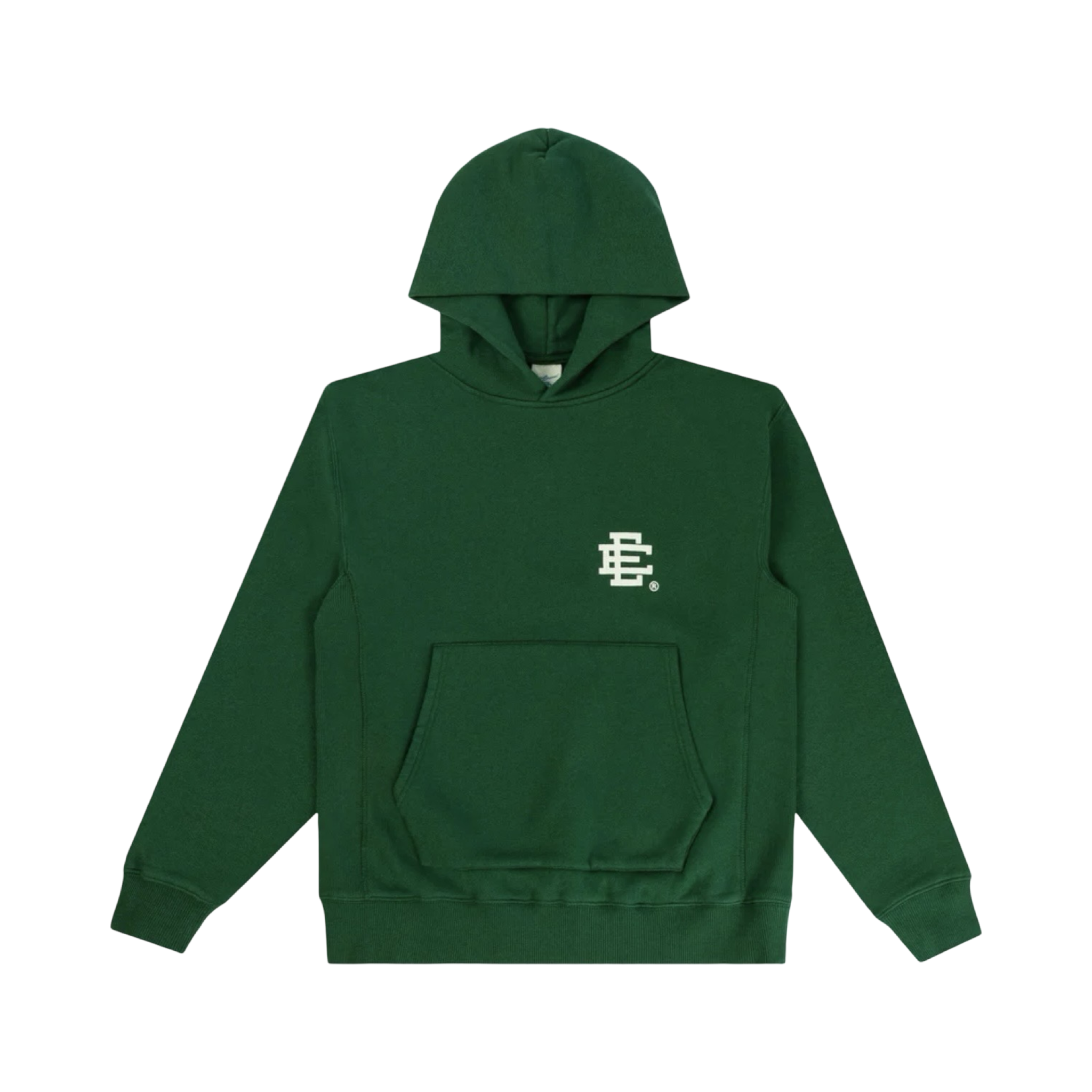 Eric Emanuel Basic Hoodie Green/White