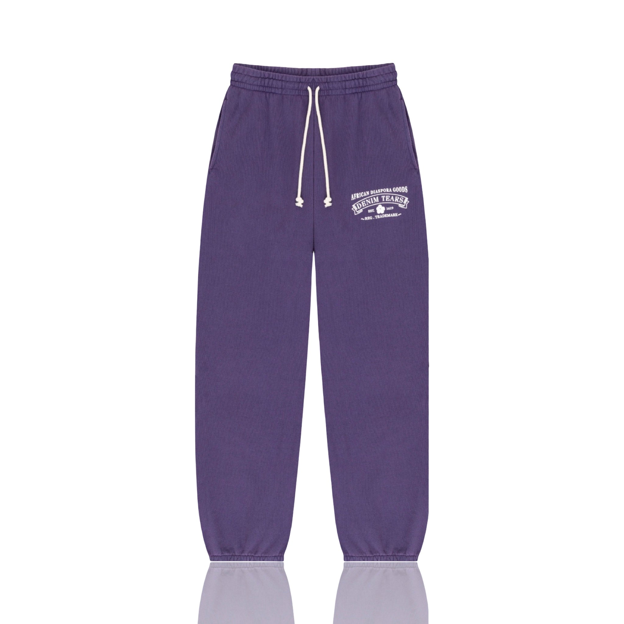 Denim Tears Washed Purple Sweatpants