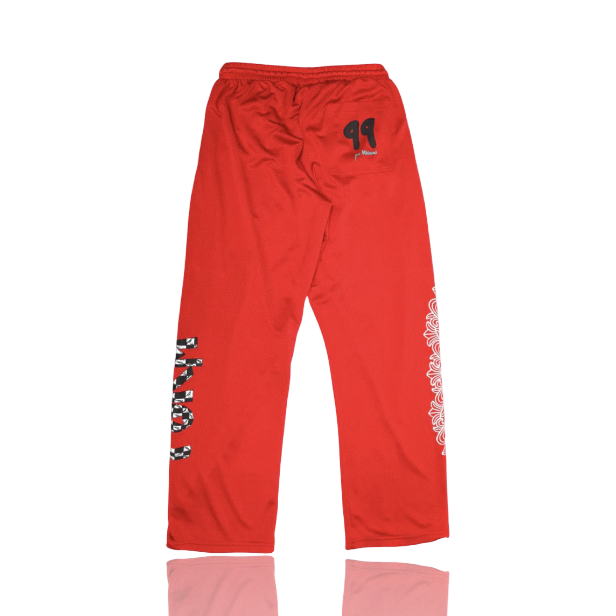 Chrome Hearts Stadium Mesh Pants Red