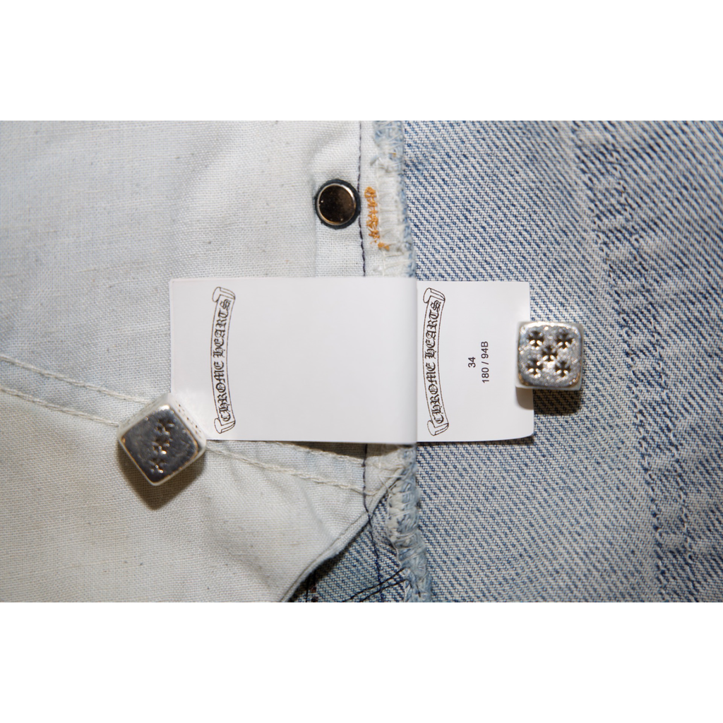 Chrome Hearts Levi's 517 Light Wash Jeans