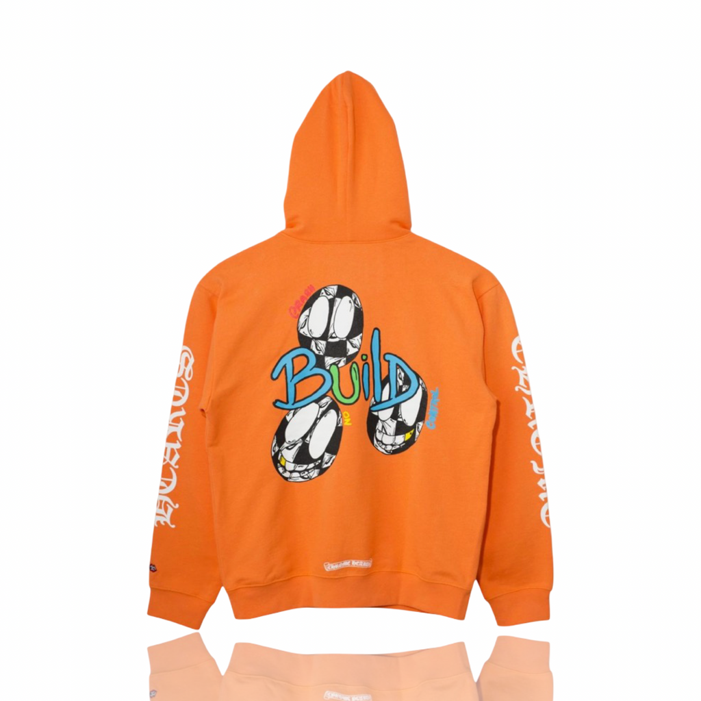 Chrome Hearts Matty Boy Link & Build Hoodie Orange