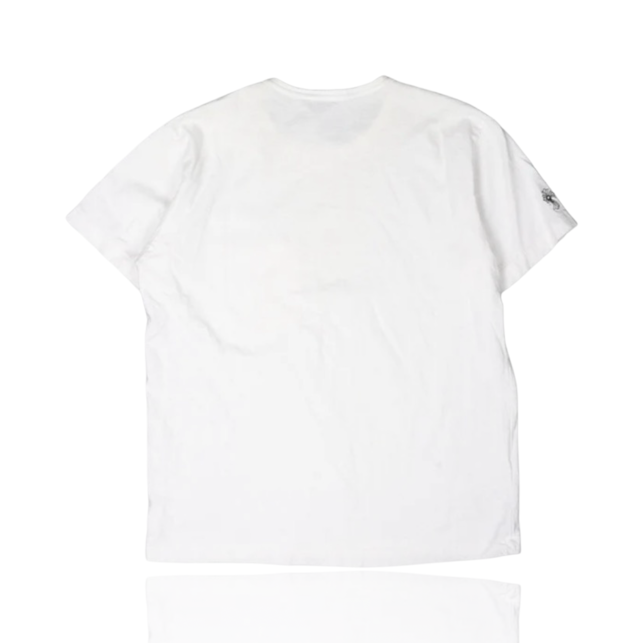 Chrome Hearts Embroidered Eye Chart Pocket Tee White