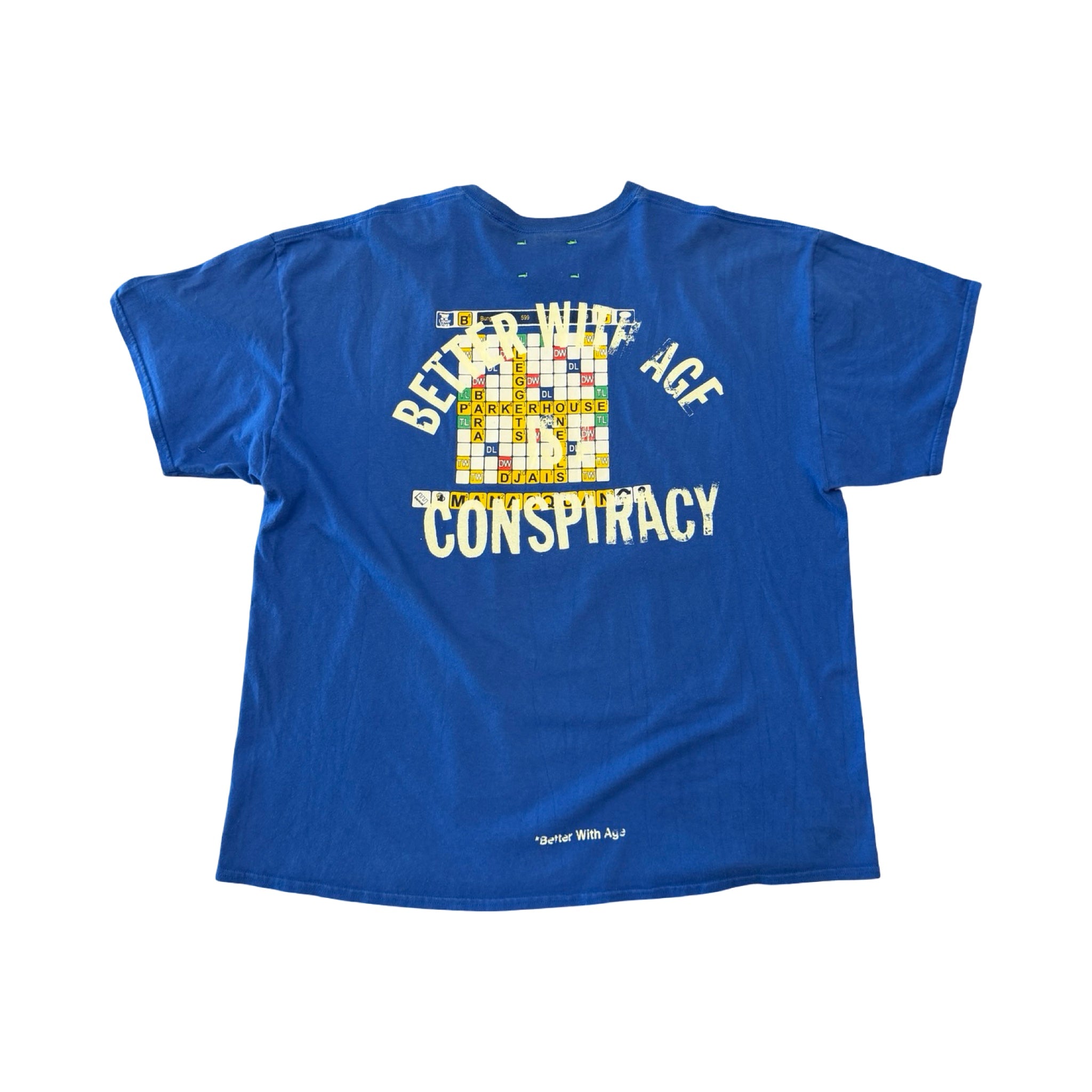 *Better With Age Conspriracy Tee Blue