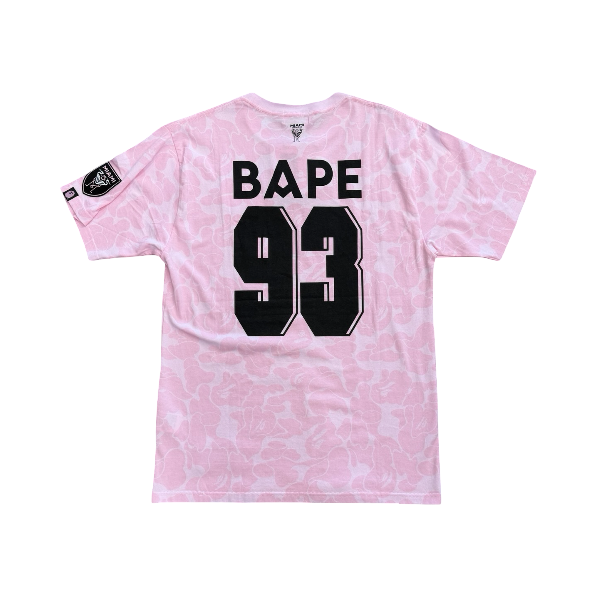 Bape X Inter Miami CF Pink Camo Tee