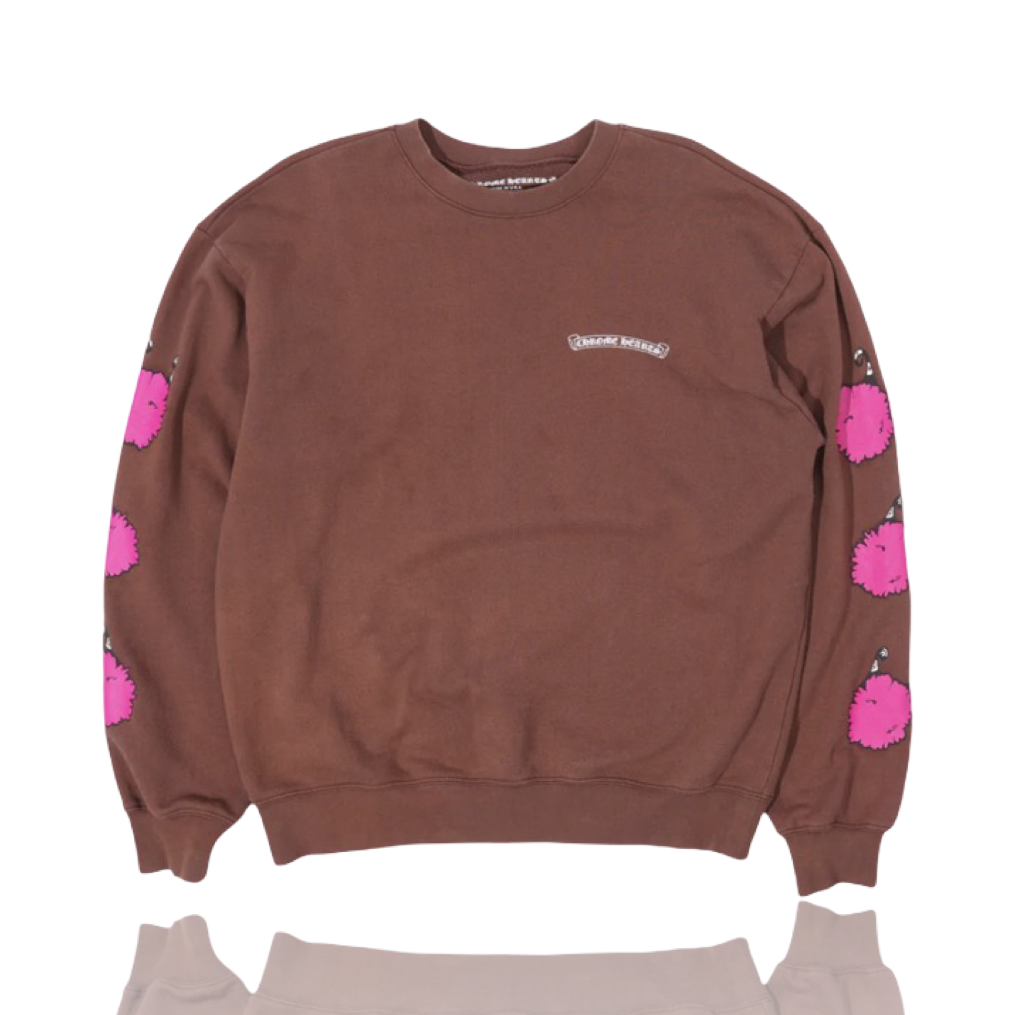 Chrome Hearts Matty Boy Structure Crewneck Brown