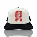 Chrome Hearts Eye Chart Trucker Black