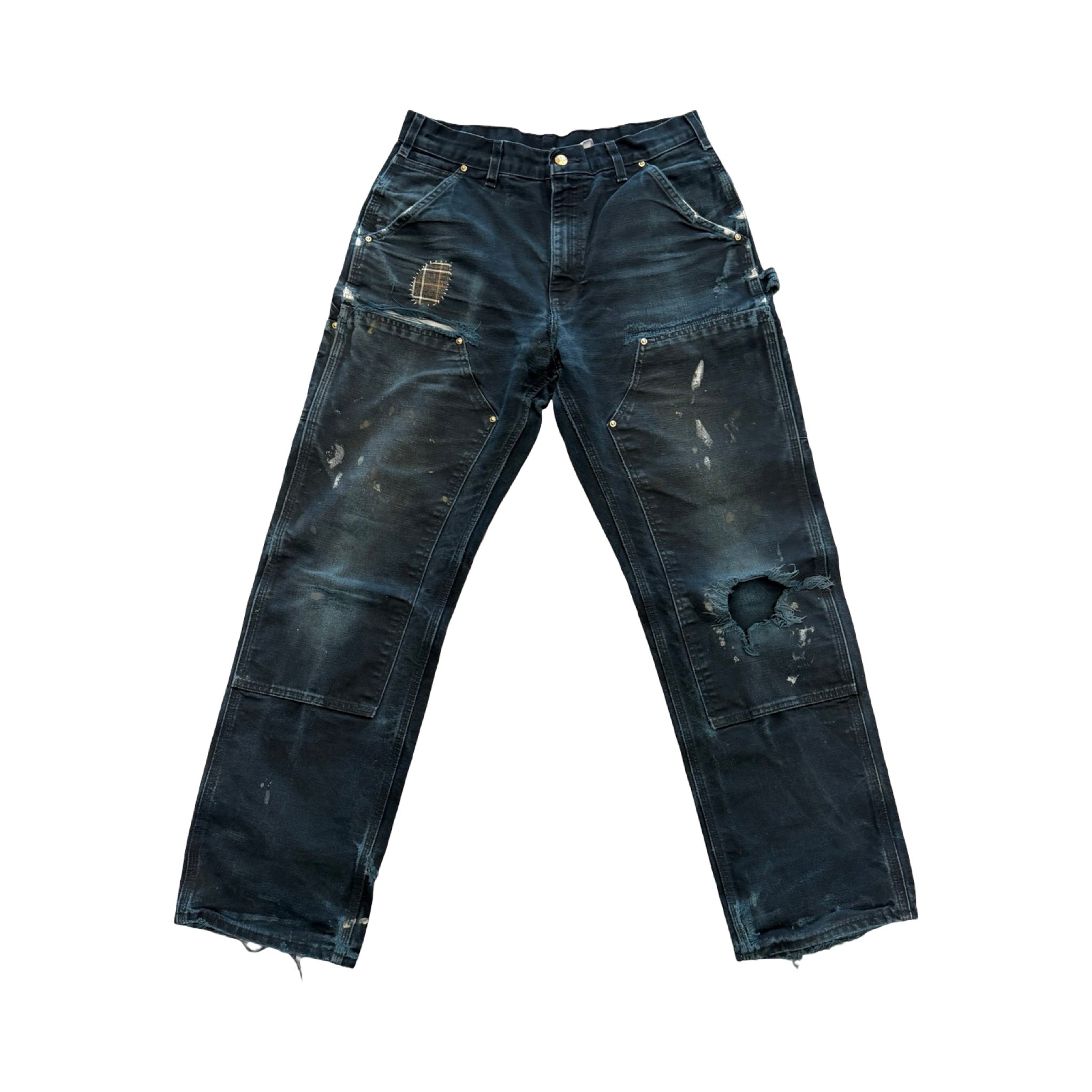 Carhartt Jeans Double Knee Navy Washed #3