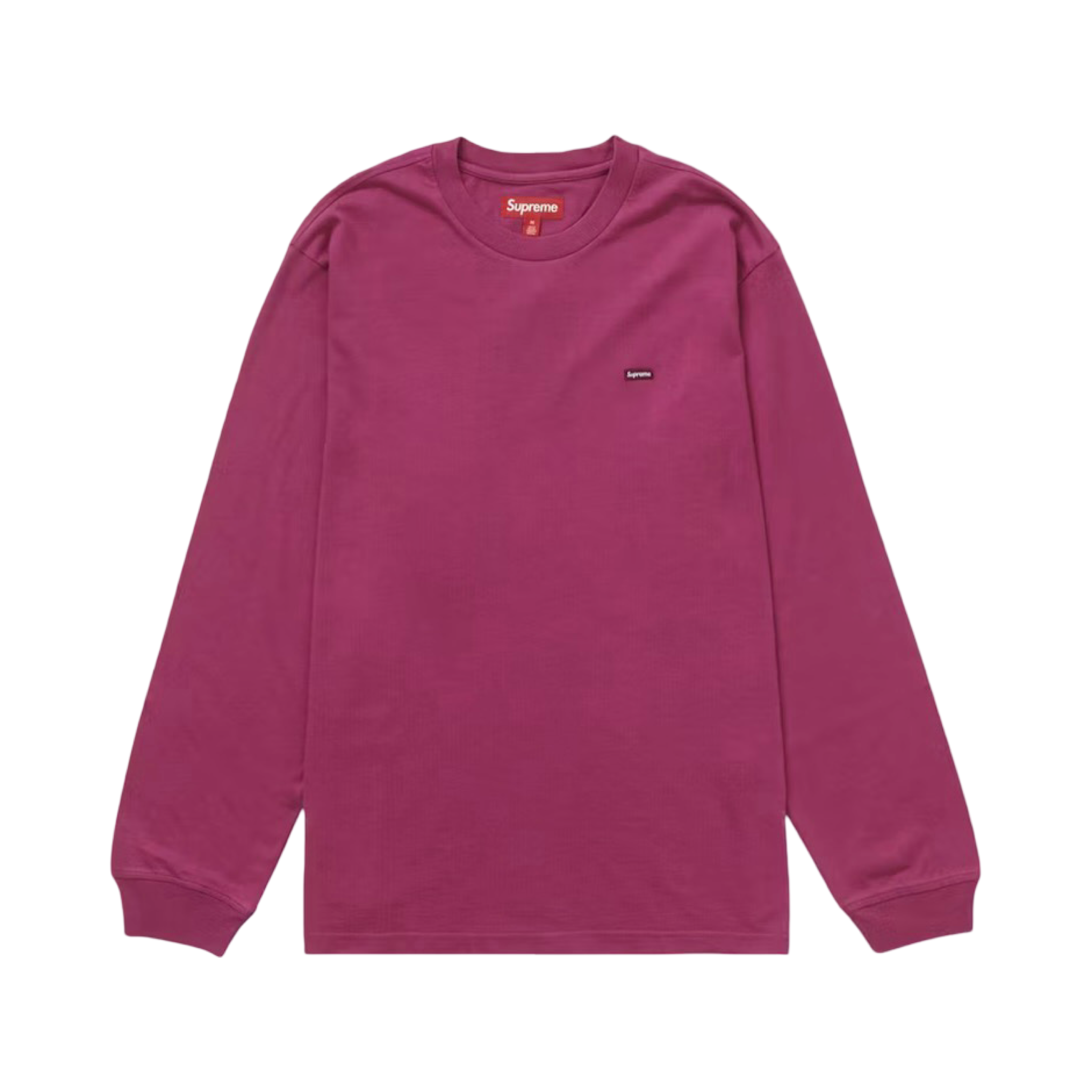 Supreme Small Box L/S Tee Bright Purple