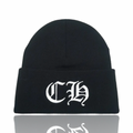 Chrome Hearts CH Logo Beanie Black/White