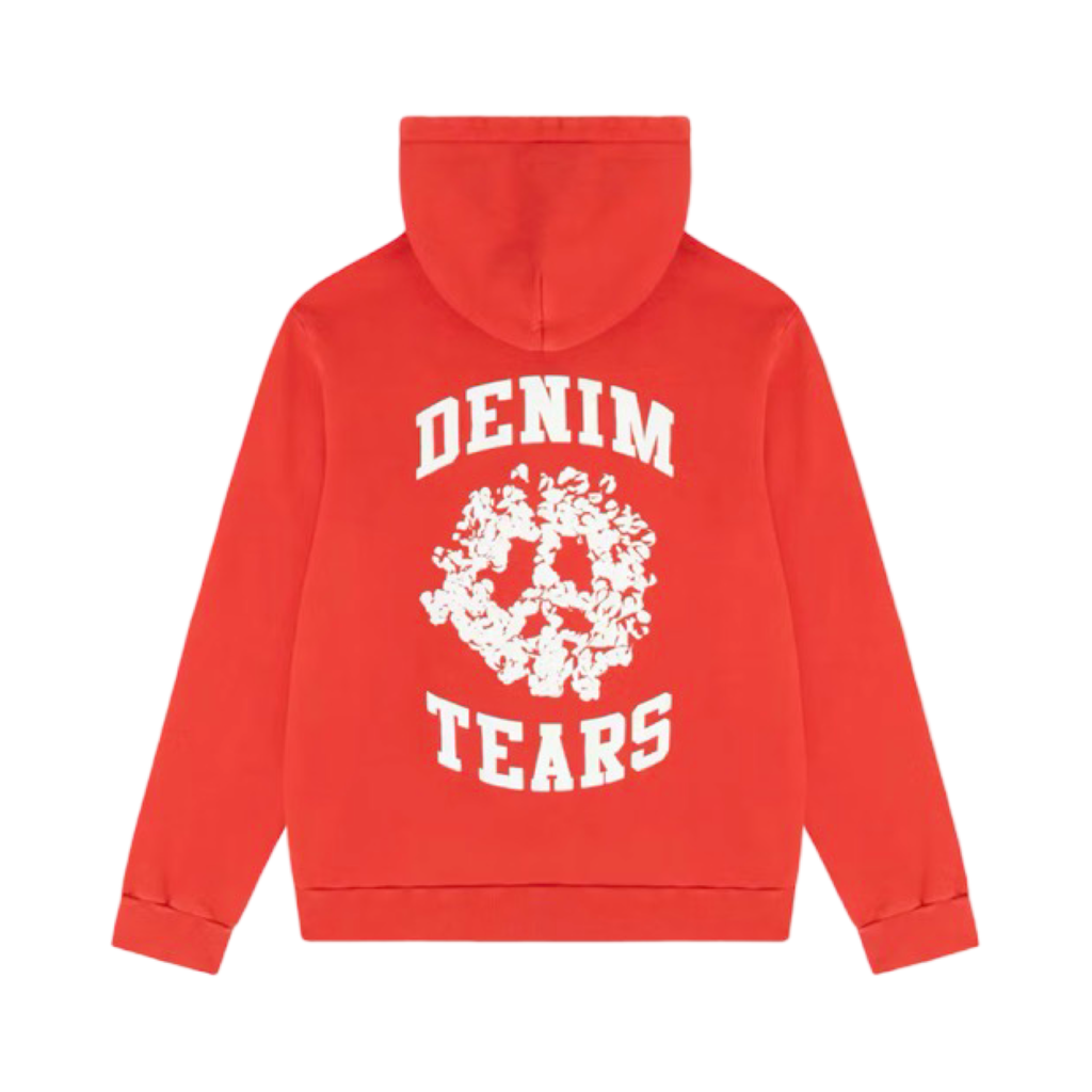 Denim Tears Denim University Zip Hoodie Red