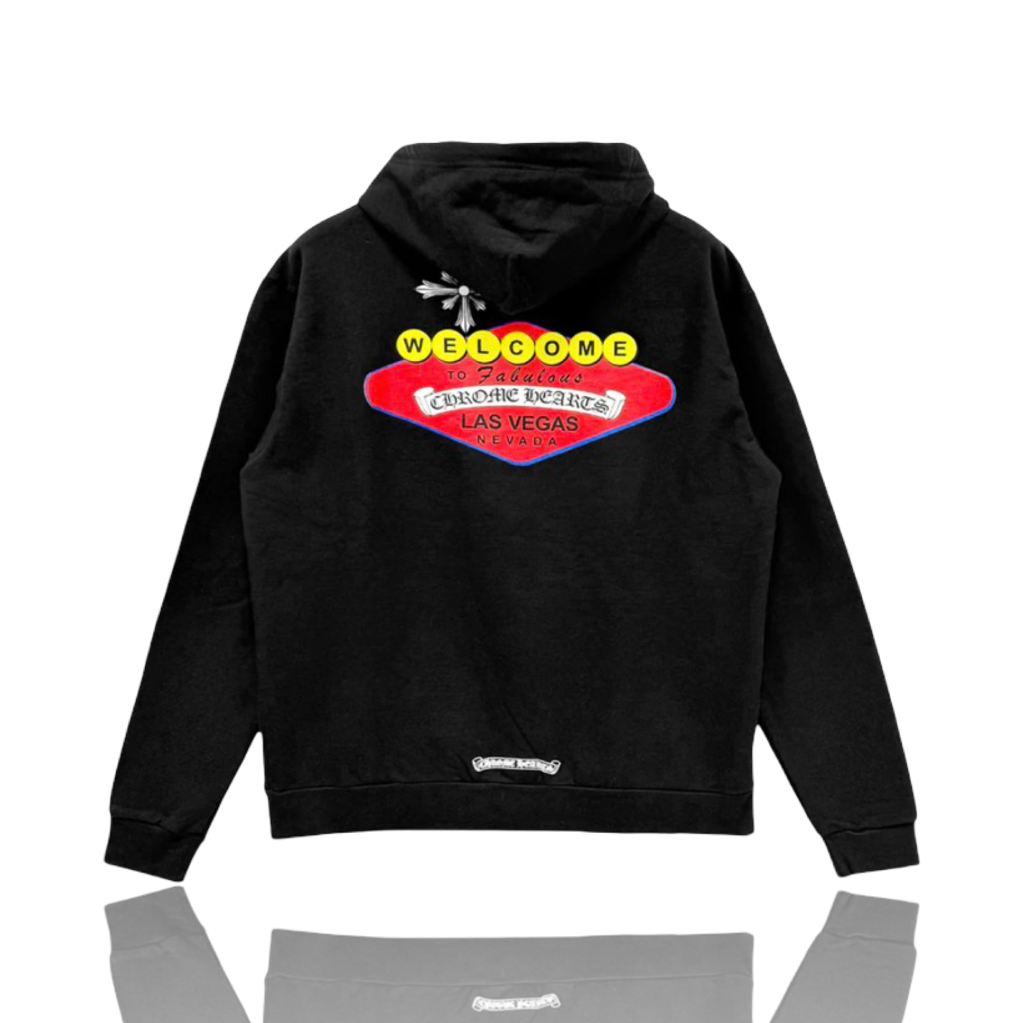Chrome Hearts Welcome To Las Vegas Hoodie Black
