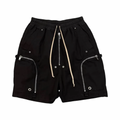 Rick Owens Bauhaus Shorts Canvas Black