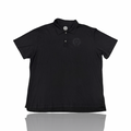 Chrome Hearts Horseshoe Logo Button Up Polo Tee