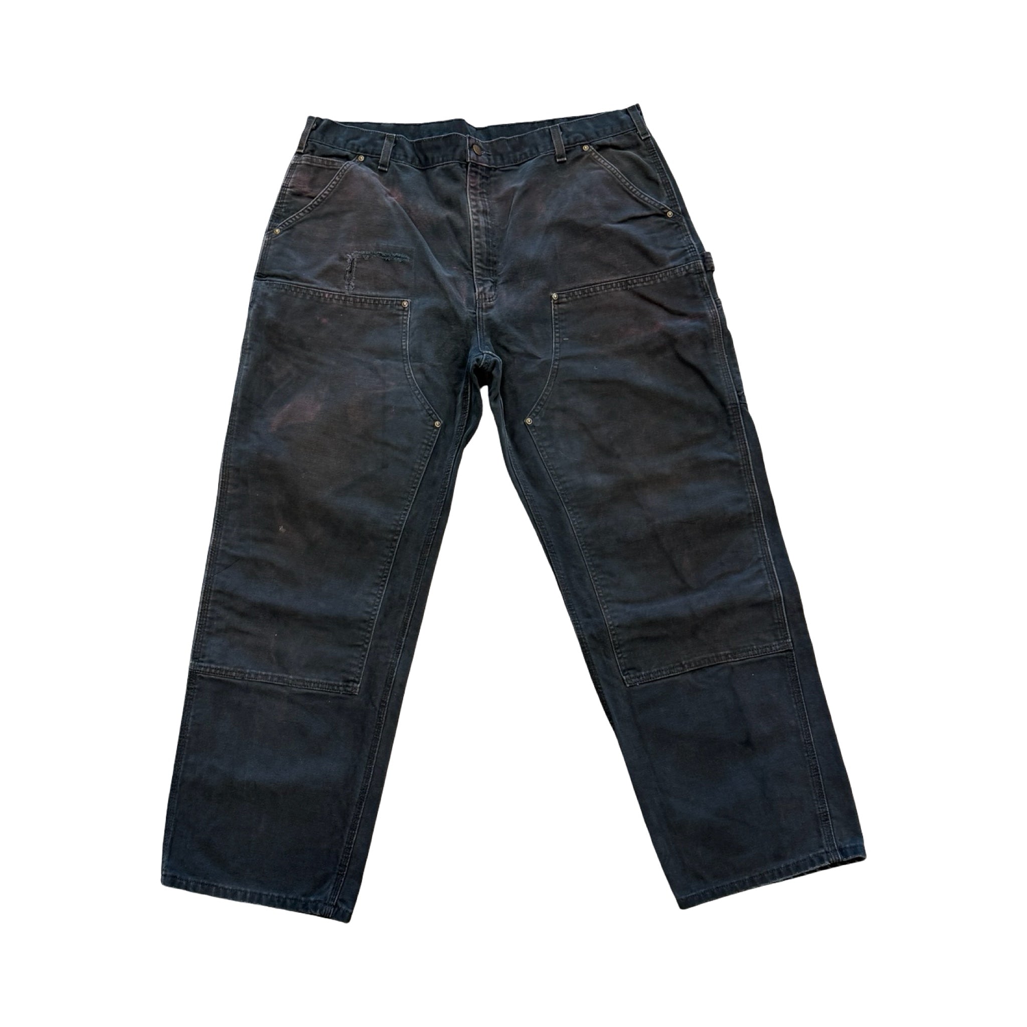 Carhartt Jeans Double Knee Black Washed #8