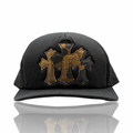 Chrome Hearts Leather Triple Cross Trucker Camo
