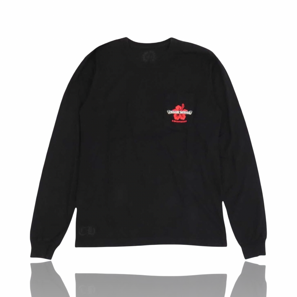 Chrome Hearts Honolulu Orchid Longsleeve Black