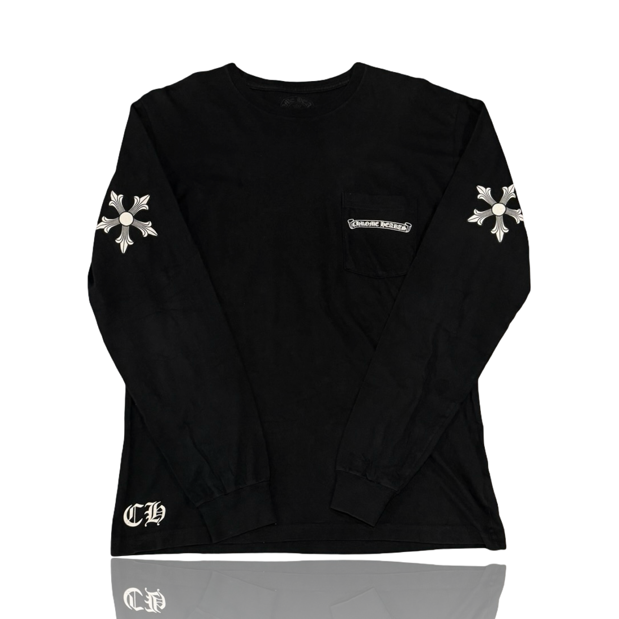 Chrome Hearts Stars Longsleeve Black