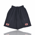 Balenciaga Washed Sweat Shorts Black/Red