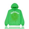SP5DER OG Legacy Web Green Hoodie