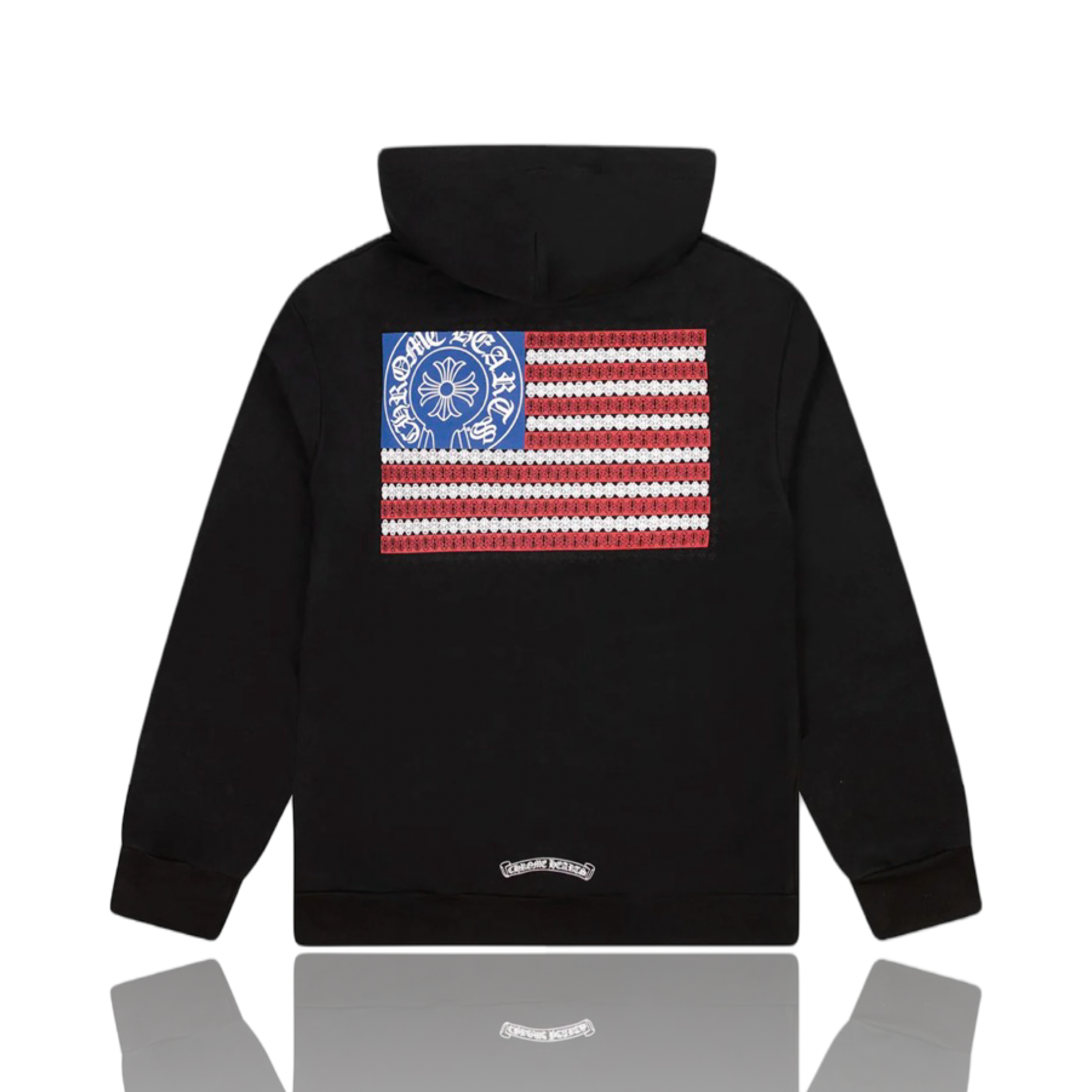 Chrome Hearts USA Hoodie Black