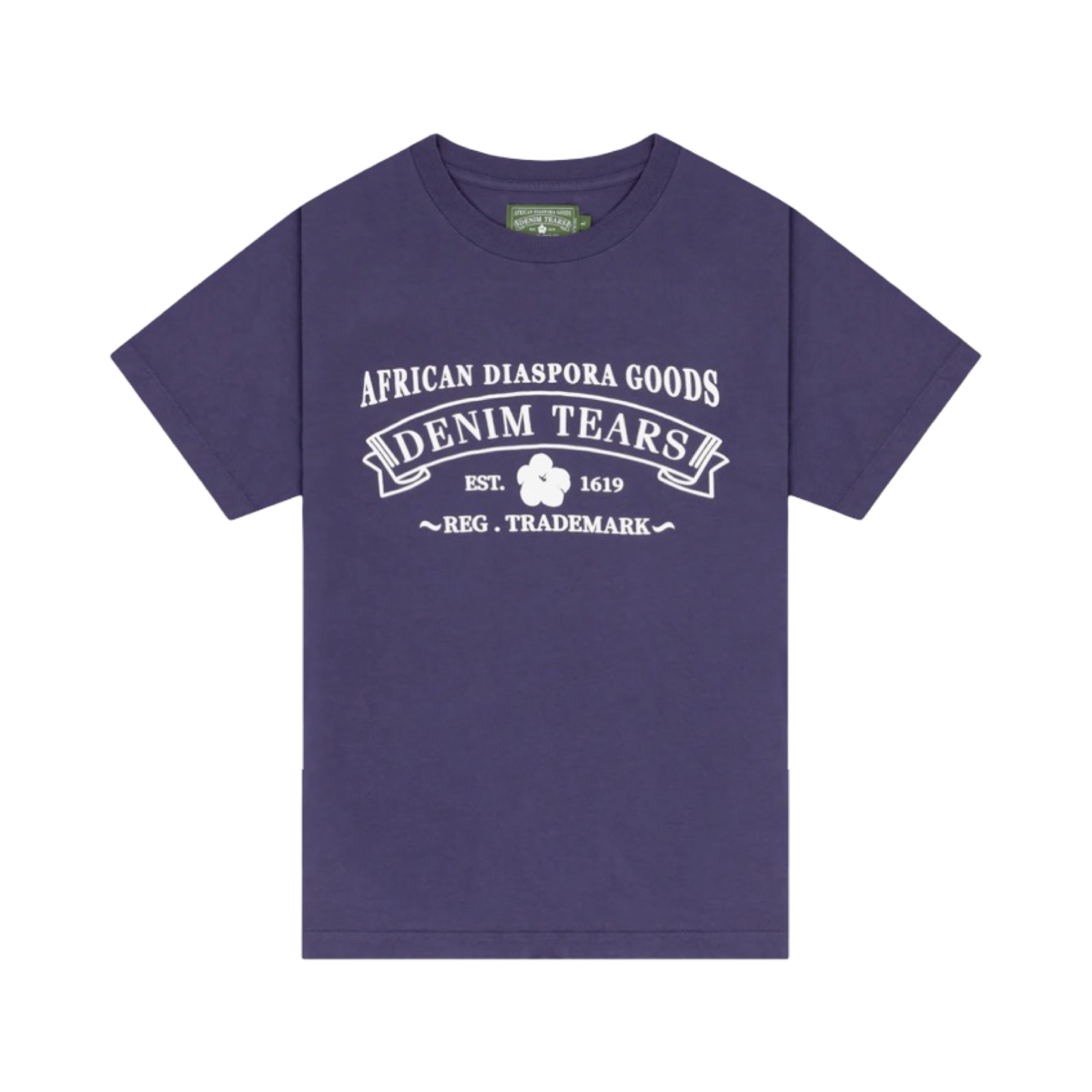 Denim Tears Washed Purple Tee