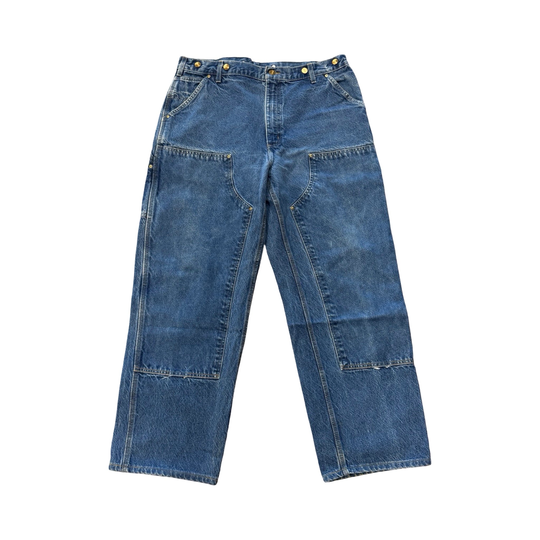 Carhartt Jeans Double Knee Blue Denim #4