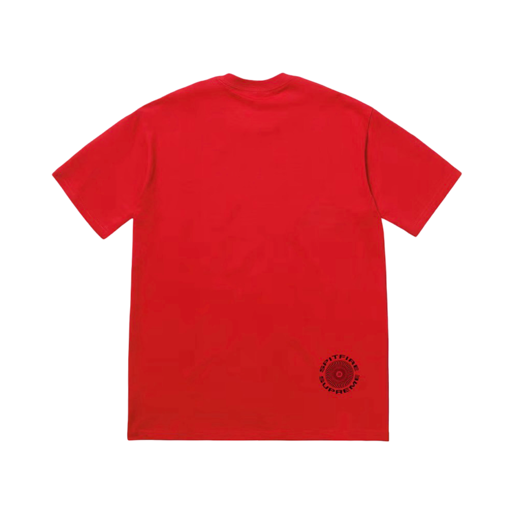Supreme Spitfire Classic Swirl T-Shirt Red