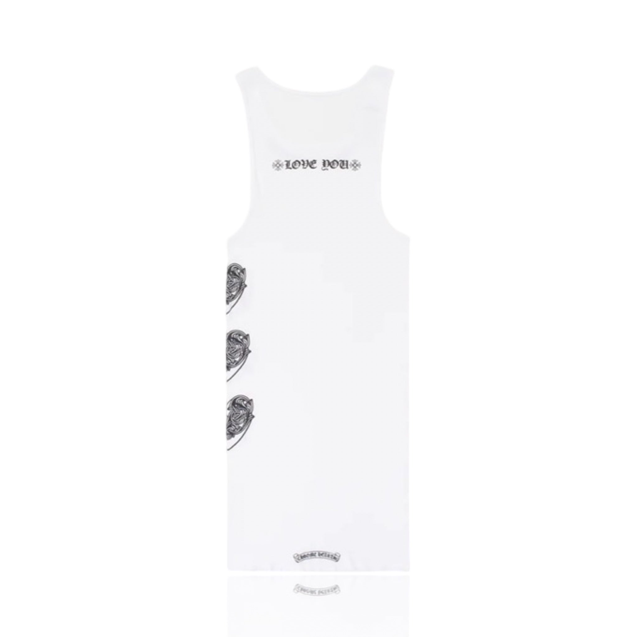 Chrome Hearts Love You Tank White