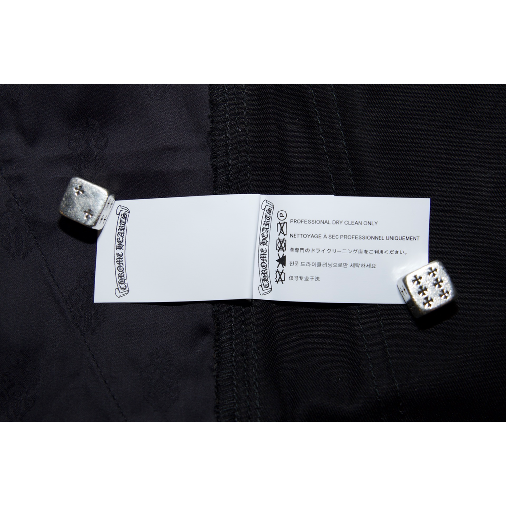 Chrome Hearts Double Knee Carpenter Shorts Black