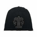 Chrome Hearts Fleur Patch Cashmere Beanie