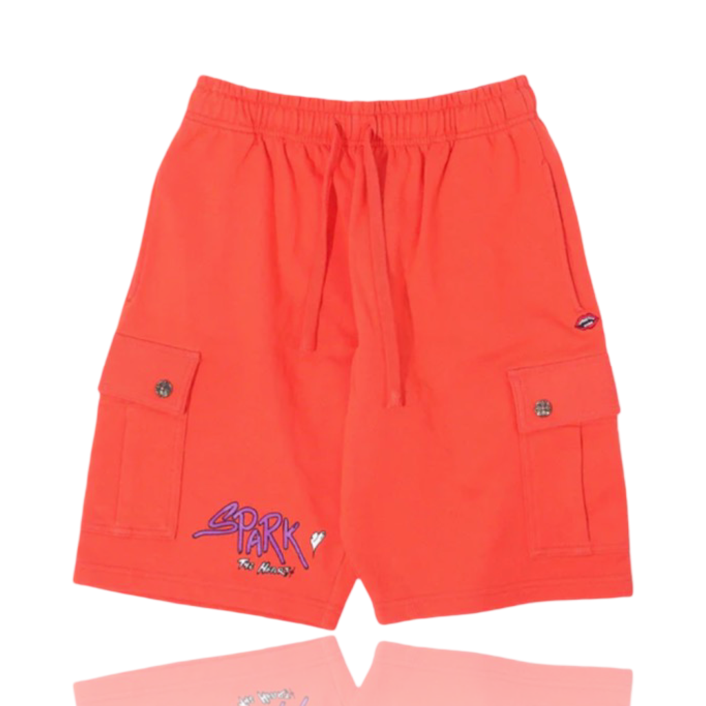 Chrome Hearts Matty Boy Sadistic Lipstick Shorts Orange