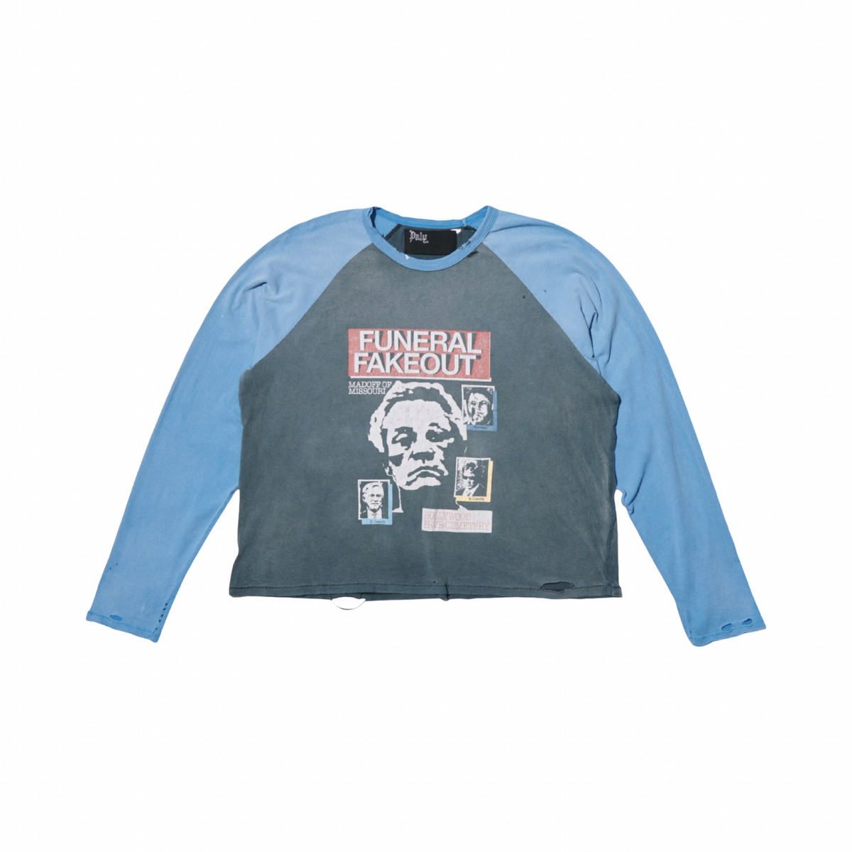 Paly Hollywood Funeral Fakeout Longsleeve Blue