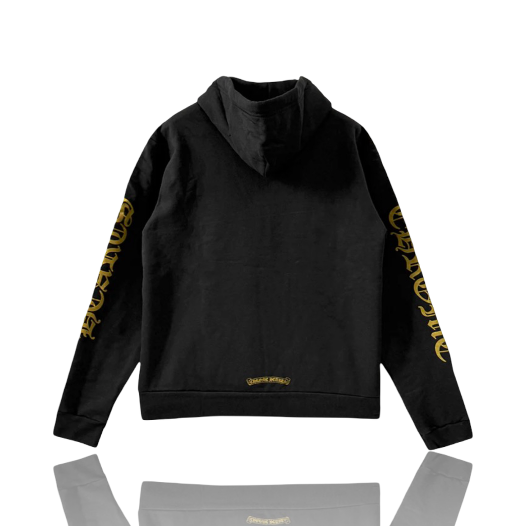 Chrome Hearts Vertical Logo Zip Up Army Green