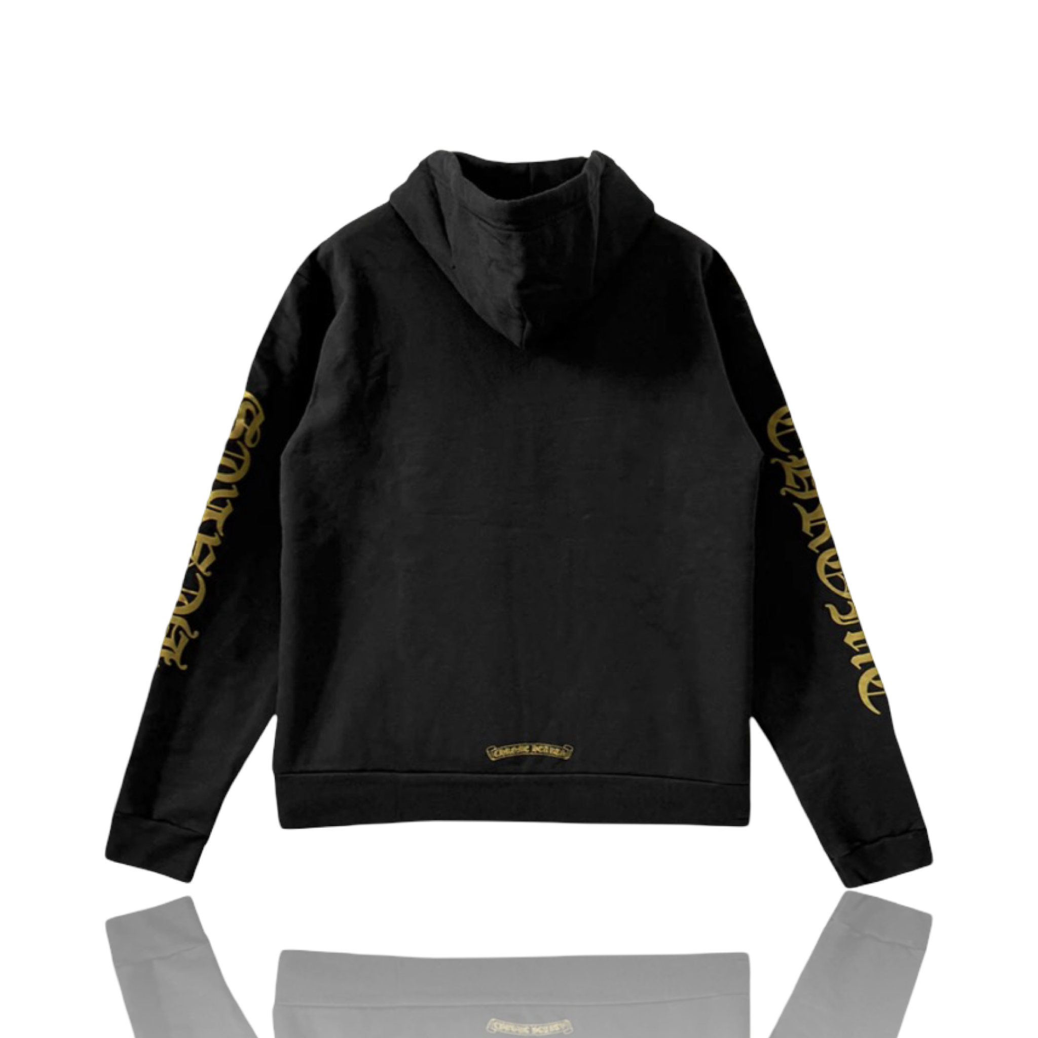 Chrome Hearts Vertical Logo Zip Up Army Green