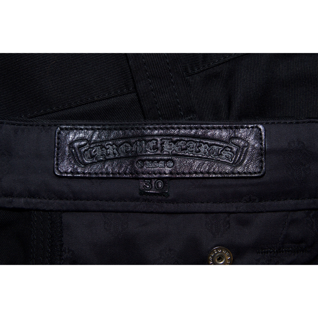 Chrome Hearts Double Knee Carpenter Shorts Black