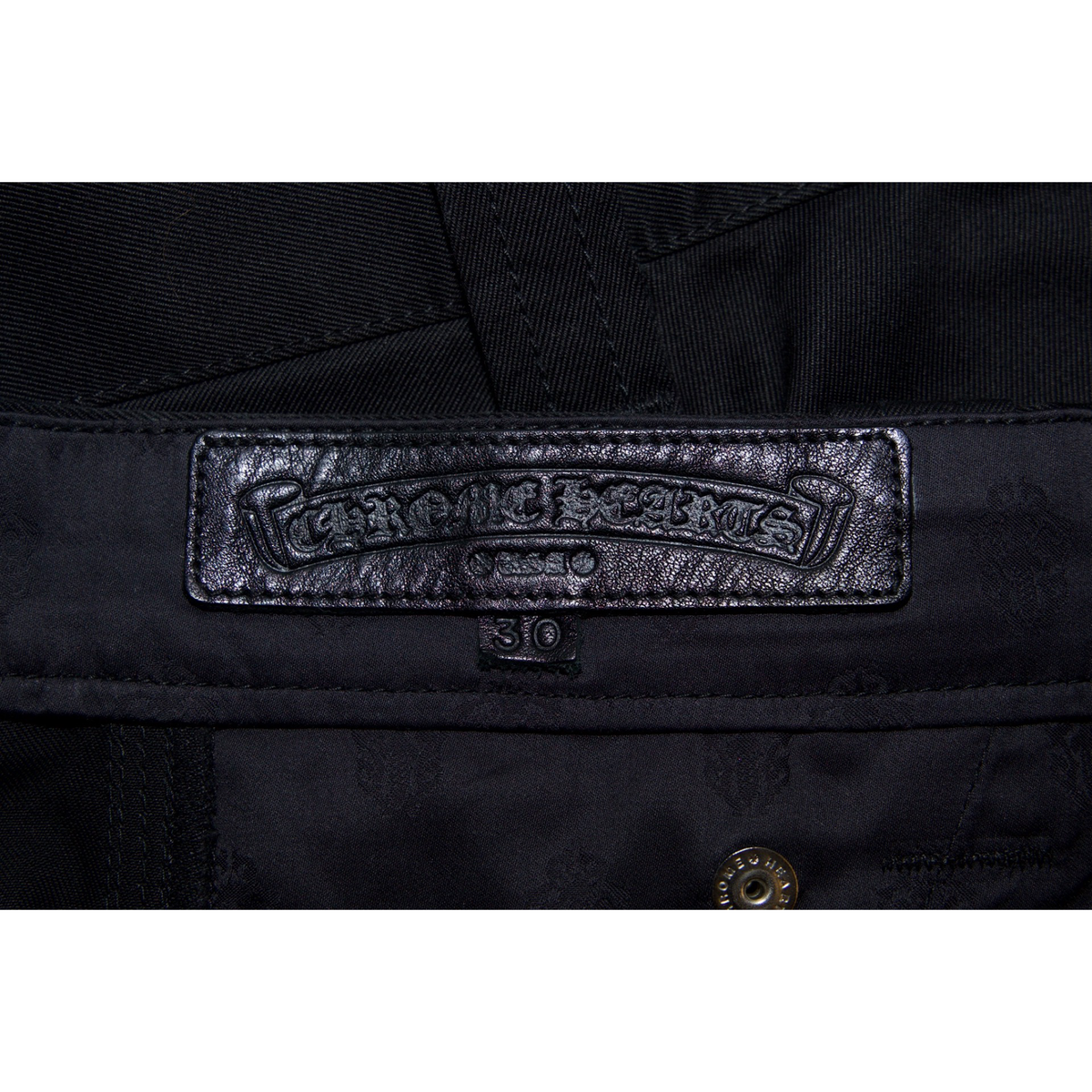 Chrome Hearts Double Knee Carpenter Shorts Black