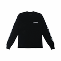 Chrome Hearts Floral Cross Multi Logo Longsleeve Black