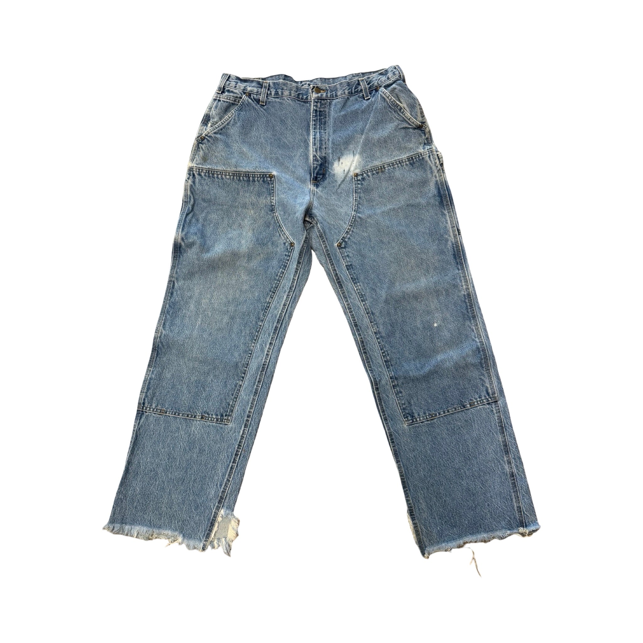 Carhartt Jeans Double Knee Blue Denim #6