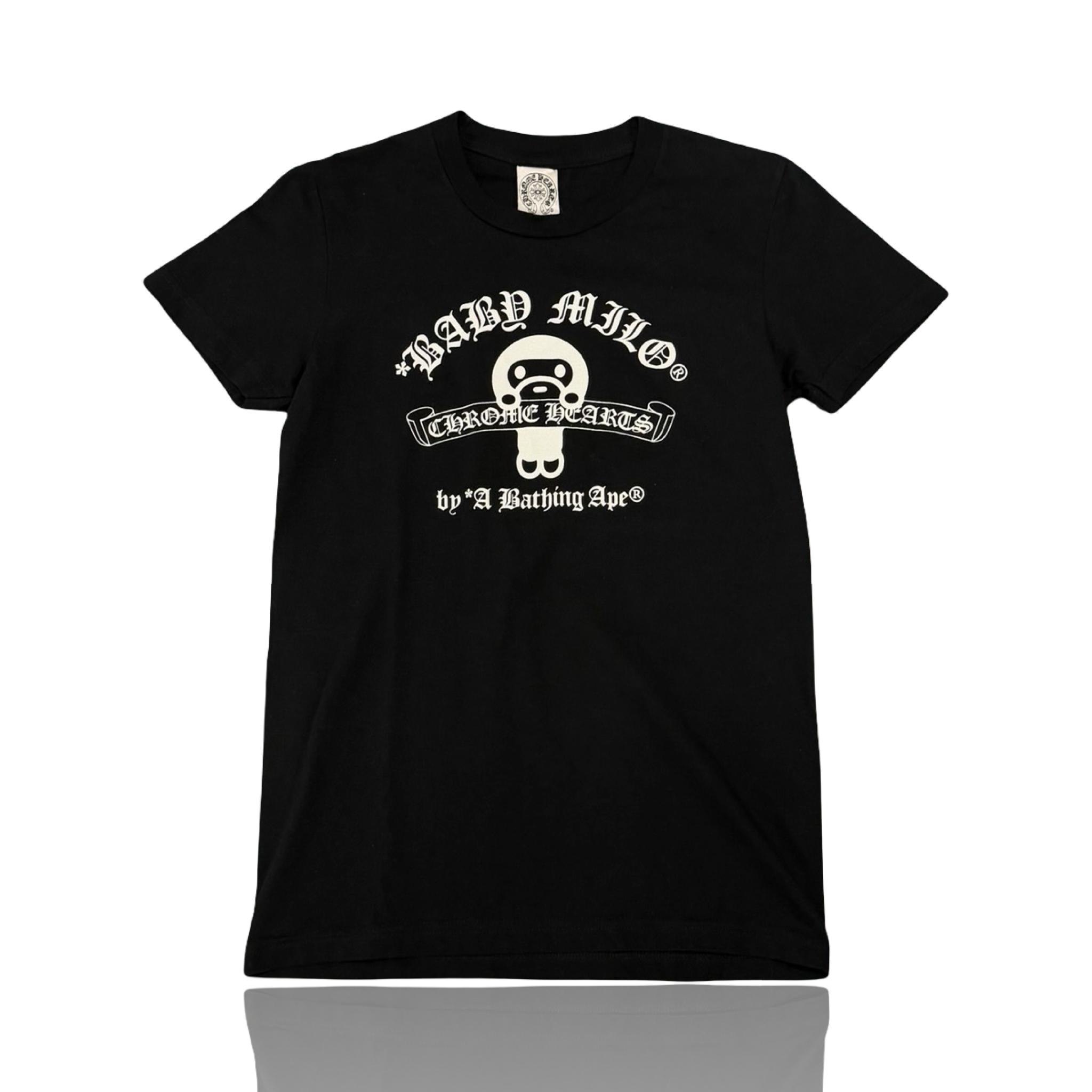 Chrome Hearts X Bape Baby Milo Tee Black