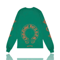 Chrome Hearts Multi Cross Horseshoe Longsleeve Green